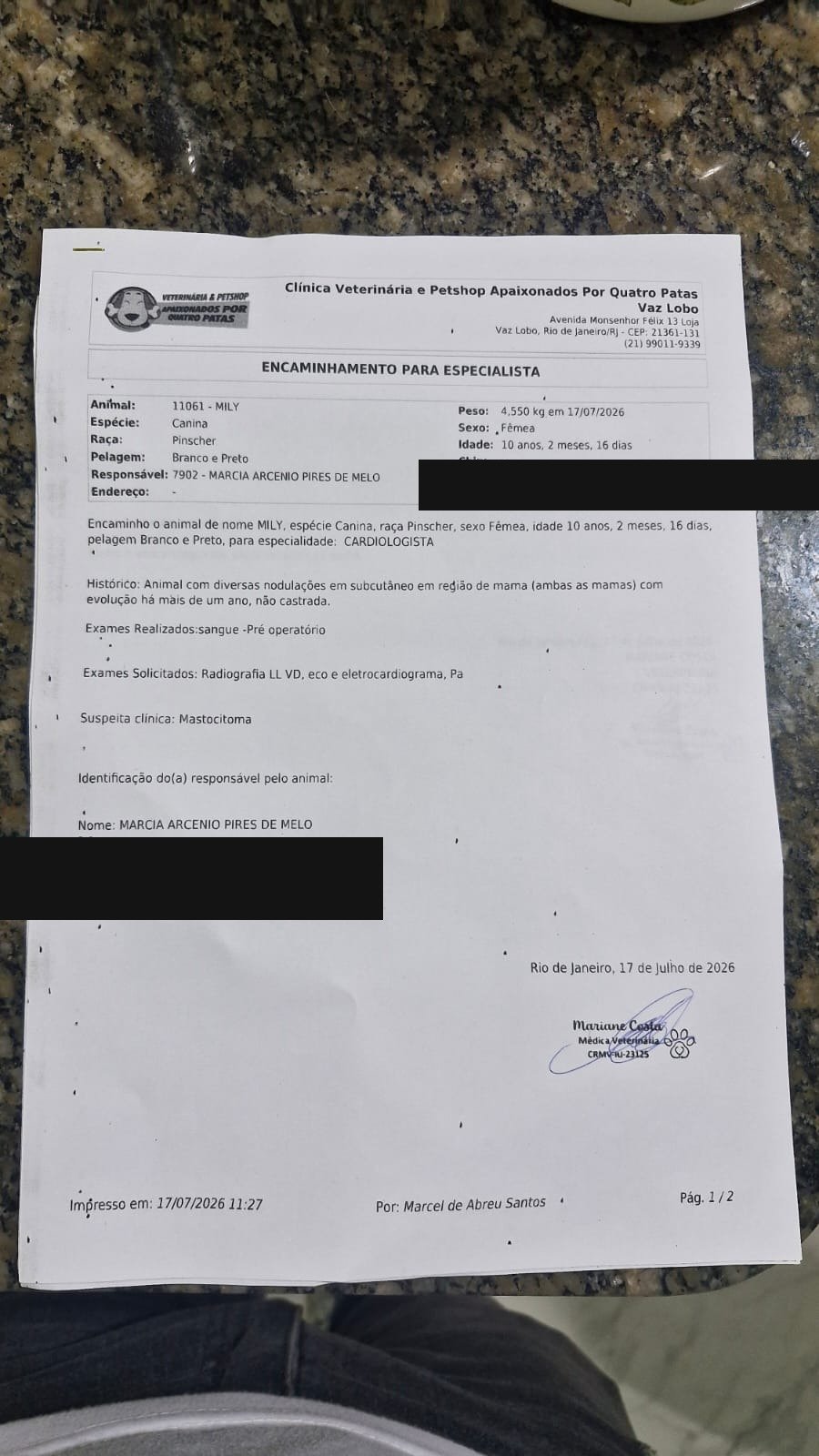 Encaminhamento ao cardiologista